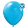 Caribbean - 5 Inch Blue Latex Balloons 50 Pieces
