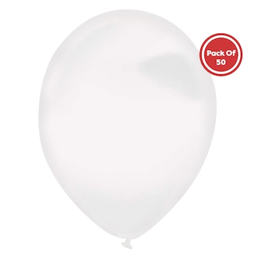 Clear Latex Balloon 11 Inches 50 Pieces
