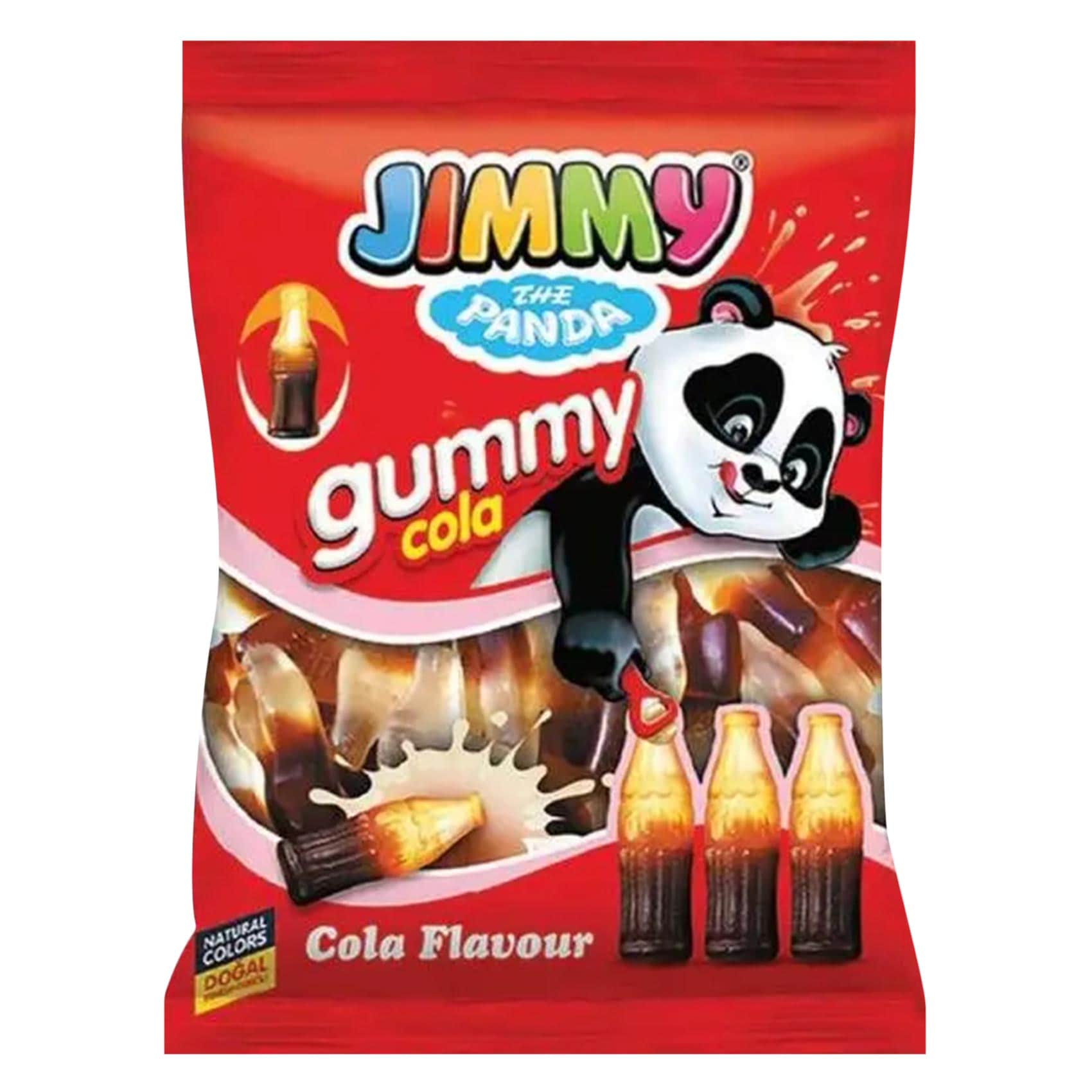 Jimmy Gummy Oiled Big Cola 80g