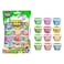 Doh-Time Slime Time Scented Multi Compound Cans Novelties Party Bag 340g 12 PCS