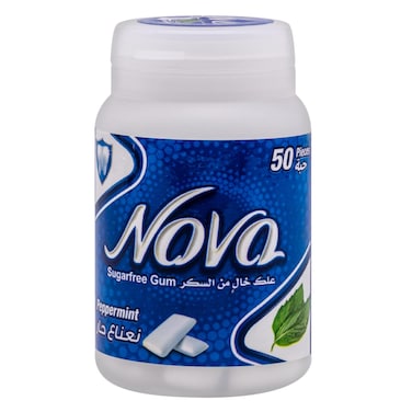Novar Gum Peppermint Flavor 70g