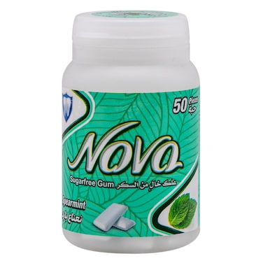 Nova Gum Spearmint Flavor 70g