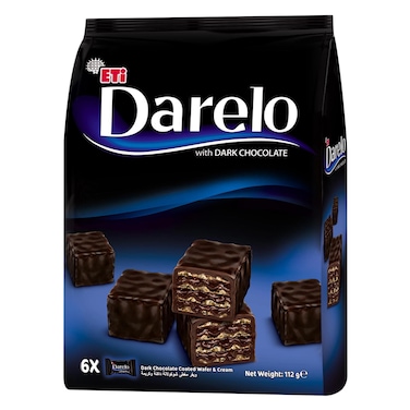 Eti - Leil Gourmet Wafer with Dark Chocolate 112g x 12