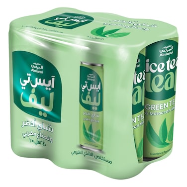 Ice Leaf Green Tea Moroccan Mint 240ml x6
