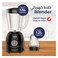 Kion Blender 400W, 1.5L, Plastic, Two Speeds, With Grinder, Black (BBB4015PP00)