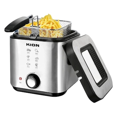 Kion FDF1509MS00 Electric Deep Fryer 900W 1.5L Silver