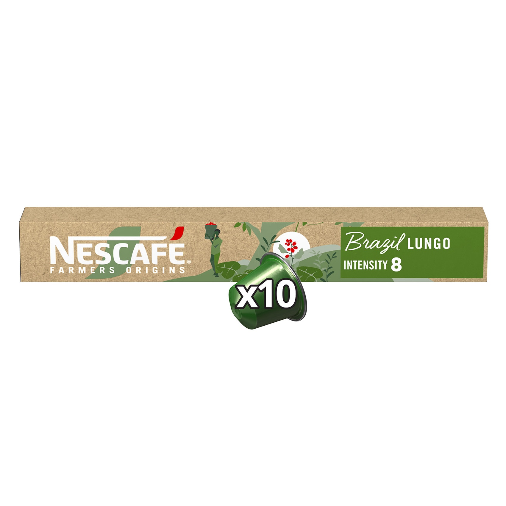 Buy NESCAF&Eacute; FARMERS ORIGINS BRAZIL Coffee Capsules Tube