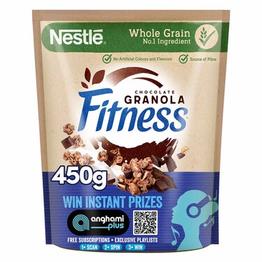 NESTLE FITNESS - Chocolate Breakfast Cereal 450g
