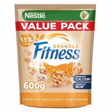 NESTLE FITNESS - Granola With Honey Breakfast Cereal 600g