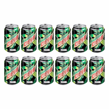Mountain Dew Can 360ml x12