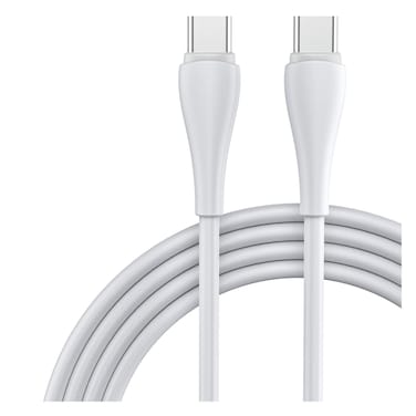 EKR 3A USB-C To USB-C Data Sync And Charging Cable 1m White