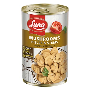 Luna Sliced Mushrooms 400g