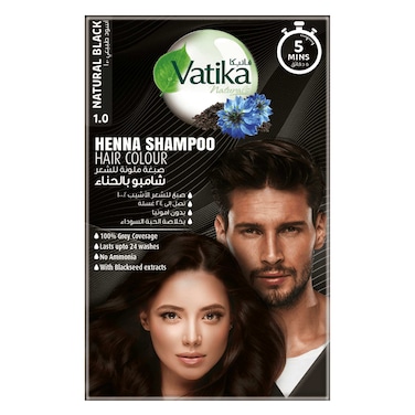 Vatika Shampoo Henna Hair Black 20ml
