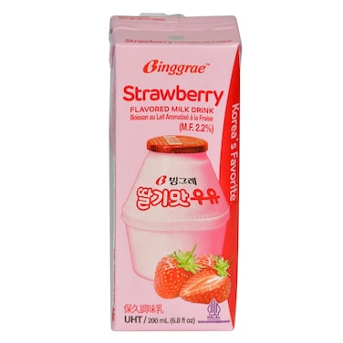 Binggarea Strawberry Milk Flavor 200ml