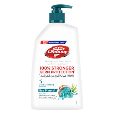 Lifebuoy Antibacterial Hand Wash, Sea Mineral 450ml