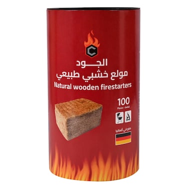 Aljood Wooden Firestarters 100 Tab