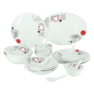 Royalford Opal Dinner Set 33pcs