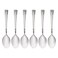 Royalford Tea Spoon Silver Line 6 Pieces