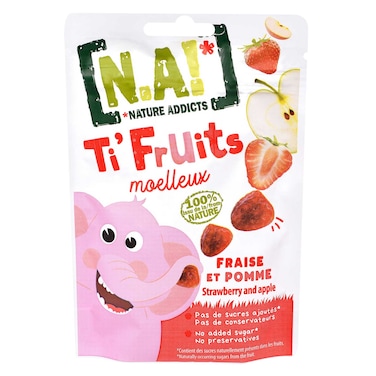 Nature Addicts Ti&#39; Fruits Soft, Strawberry 35g