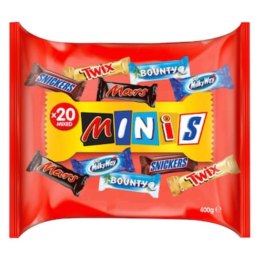 Best of Minis Chocolate Bars 400g