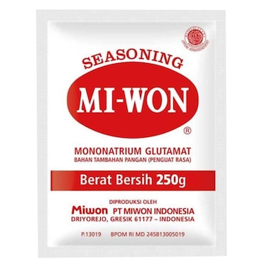 Mi-Won MSG Flavor Enhancer (Monosodium Glutamate) 250g