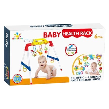 BABYLOVE Play Gym with Music and LED Lights