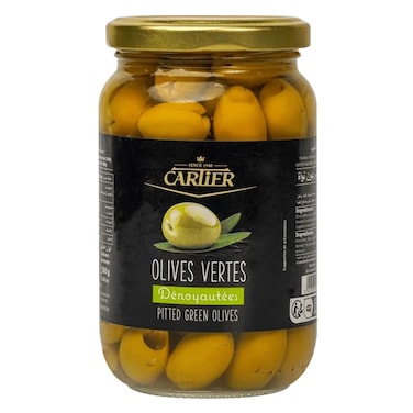 Cartier Green Olives with Lemon, 340g