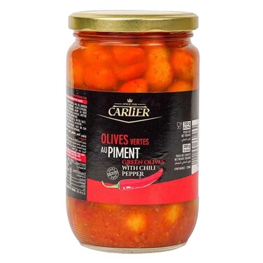 Cartier Spiced Green Olives, 340g