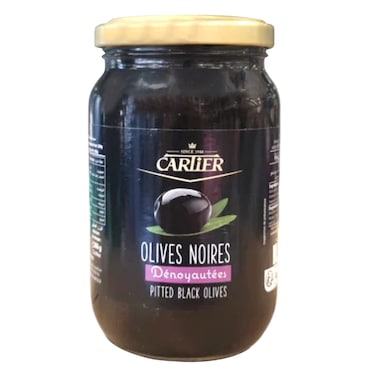 Cartier Whole Black Olives, 340g