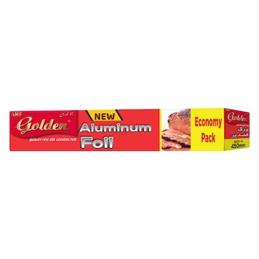 Golden Aluminum Foil 45cm