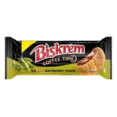 Biskrem - Cocoa Cream Filled Cookies Cardamom 36g