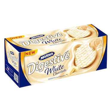 ماكفيتيز - بسكويت دايجستيف بالشوكولاتة البيضاء 232 جرام