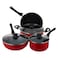 ماستركرافت طقم أواني طهي غير لاصقة ،7 قطع