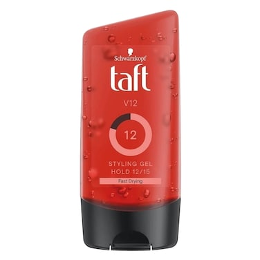 Schwarzkopf Taft Hair Styling Gel Hold 12/15 For Men 150ml
