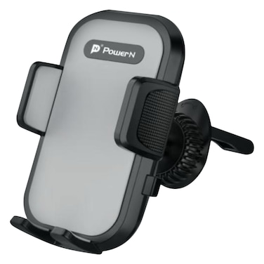 باور إن – حامل هاتف للسيارة – يثبت على فتحة التكييف – دوران 360 درجة – زر تشغيل واحد – خطاف تثبيت مضاد للسقوط