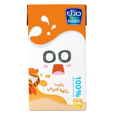 نادك حليب تافي معقم بدرجة حرارة عالية 125 مل