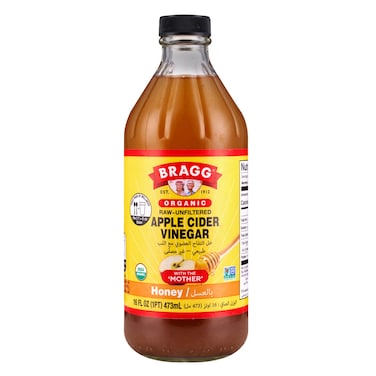 براغ - خل التفاح سايدر بالعسل 473 مل