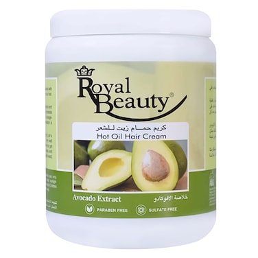 Royal Beauty Hot Oil Hair Cream with Avocado Extract 1L