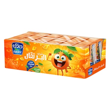 نادك - مشروب برتقال بدون سكر مضاف 125 مل ×18