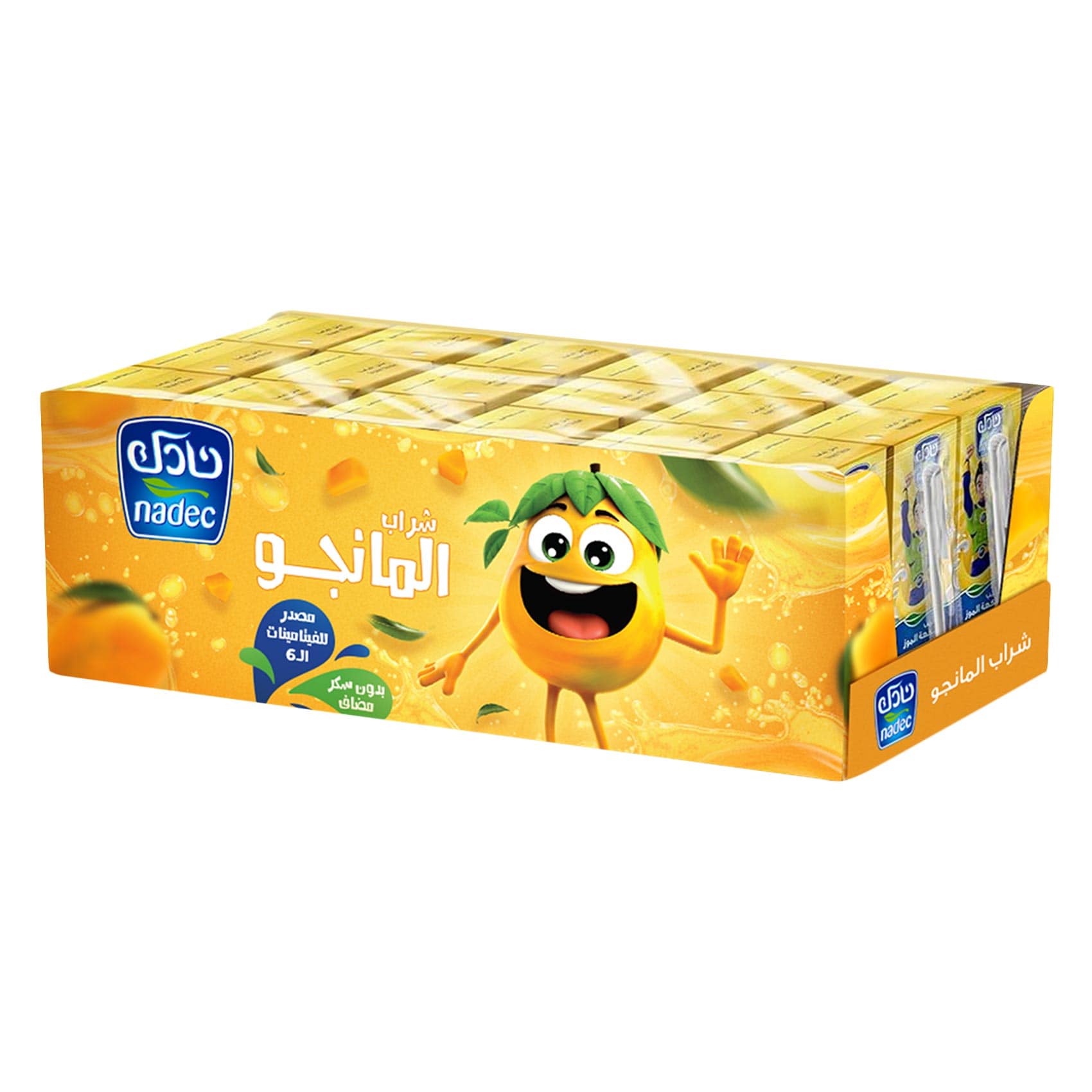 نادك - مشروب مانجو بدون سكر مضاف 125 مل ×18