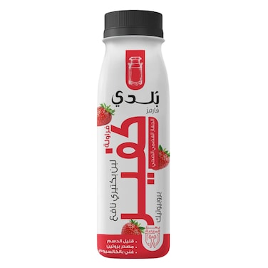Balade Kefir Milk, Strawberry, 225ml