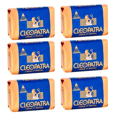 Cleopatra Soap Bar - Creamy and Fragrant 120g Pack of 6

