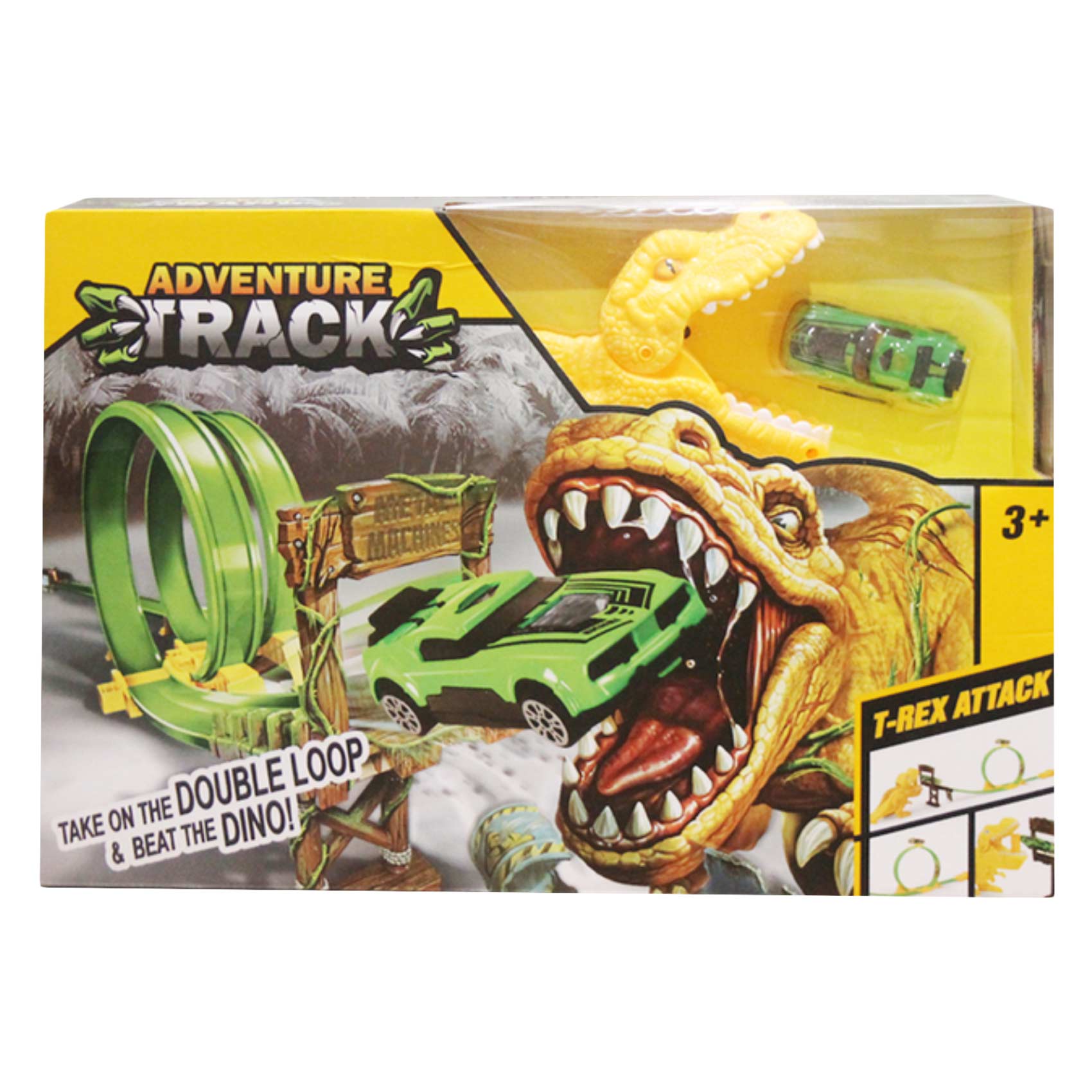 Buy Dinosaur Adventure Track with Friction Online Carrefour KSA