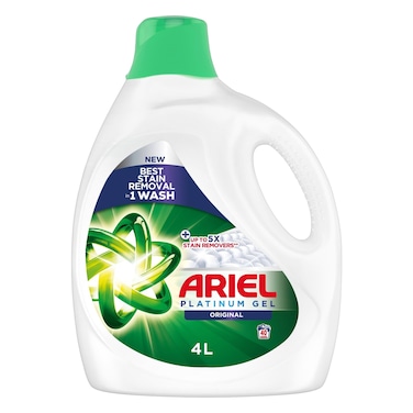 Ariel Platinum Clean Original Liquid Detergent, 4L