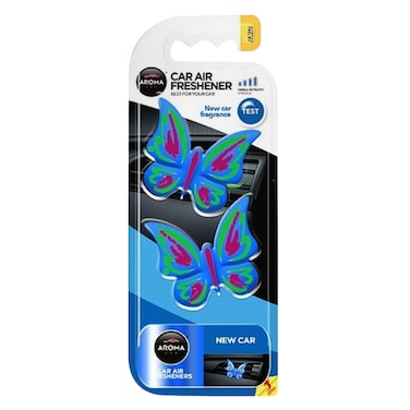 Aroma - 2 Butterfly New Car Card