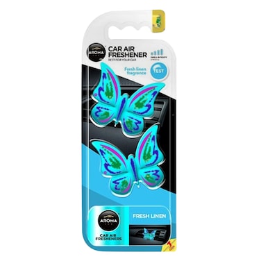 Aroma - 2 Butterfly Fresh Linen Card