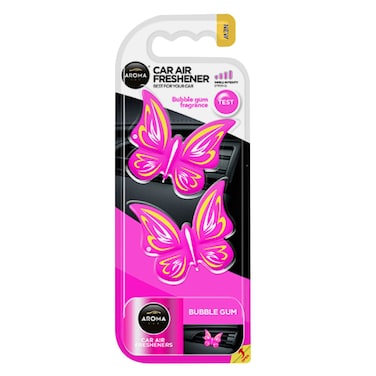 Aroma - 2 Butterfly Gum Flavor Card