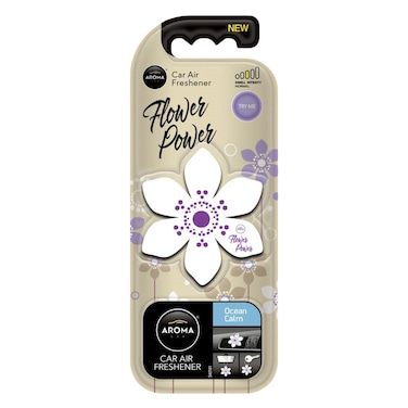 Aroma Car Air Freshener Ocean Calm Flower