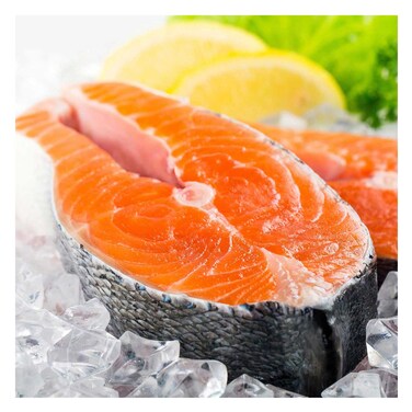 ستيك سمك سالمون اسكتلاندي