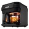 Arrow RO-06AFAO Glass Air Fryer 5.5L Black